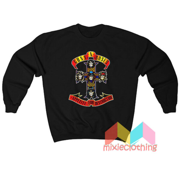 Gun N Roses Appetite For Destruction Sweatshirt