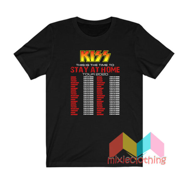 Kiss This Is The Time To Tour 2020 T shirt