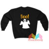 Boo Ghost Halloween Sweatshirt