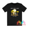 Charlie Brown and Snoopy Whisper Words T shirt