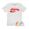 Enjoy Cocaine Coca cola Parody T shirt