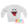 Face Ghost In Hallowen Mario Boo Sweatshirt