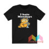 Garfield I Hate Monday Toothbush T shirt