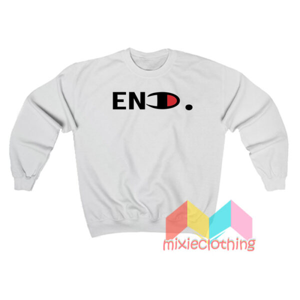 End Off White Champion Sweatshirt