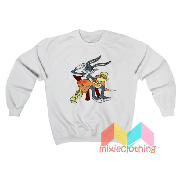 Bugs Bunny Spanking Lola Bunny Sweatshirt