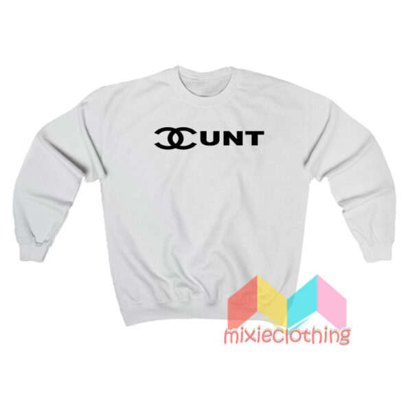 Cunt Logo Parody Sweatshirt