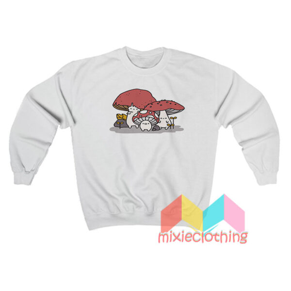 Cute Mushroom Sweatshirt