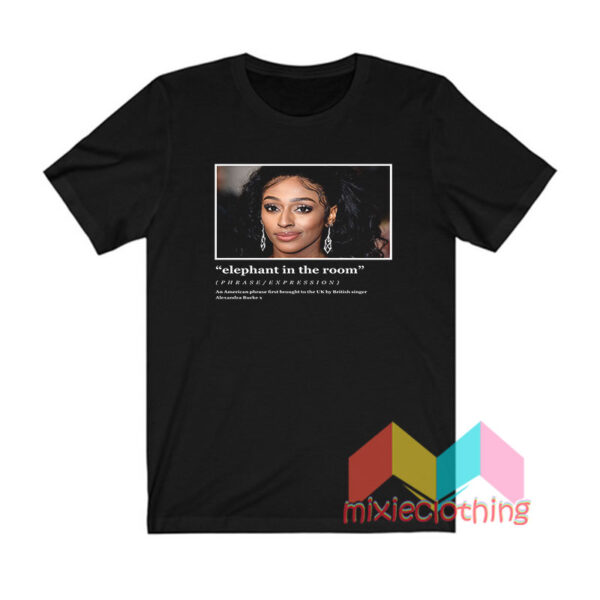 Alexandra Burke Elephant In Room T shirt