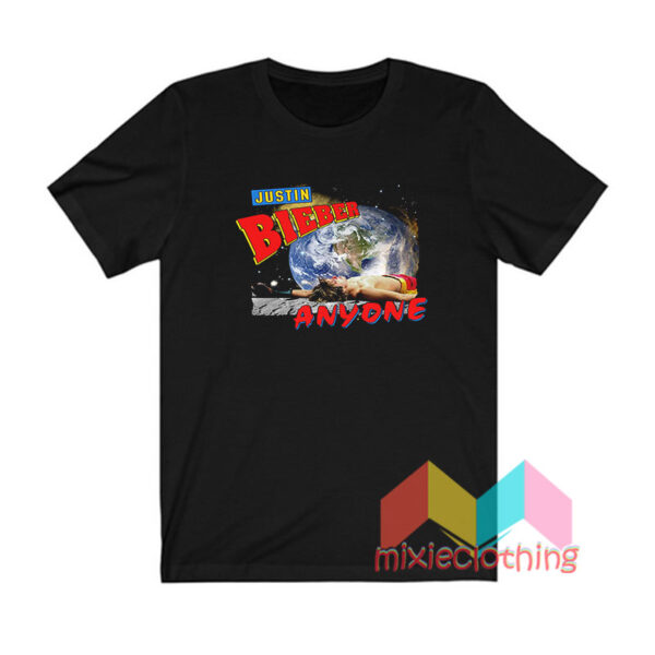 Anyone Space Justin Bieber T shirt