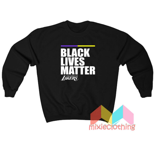 Black Lives Matter Los Angeles Lakers Sweatshirt