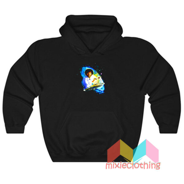 Bob Ross Galaxy Painting Hoodie