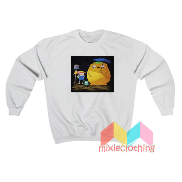 Adventure Time My Neighbor Totoro Sweatshirt