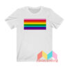 Gay Pride LGBTQ MultiColor Rainbow Flag T shirt