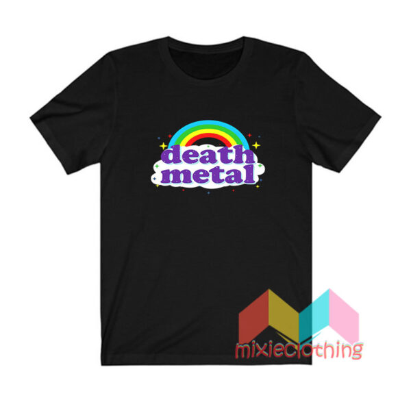 Death Metal Rainbow T shirt