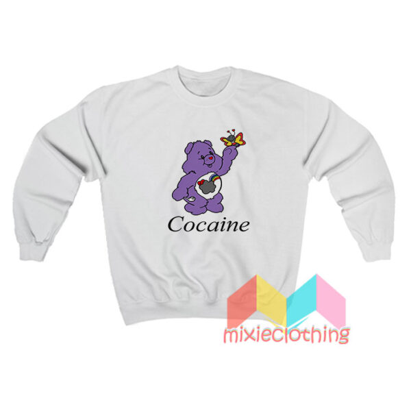 Cocaine Care Bear Sweatshirt