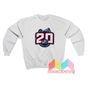 Columbus Blue Jackets 20th Anniversary Sweatshirt