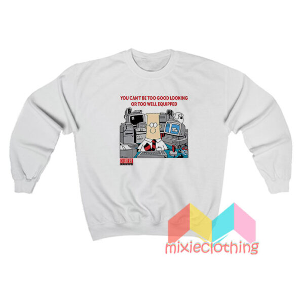 DILBERT Office Comic Strip Sweatshirt