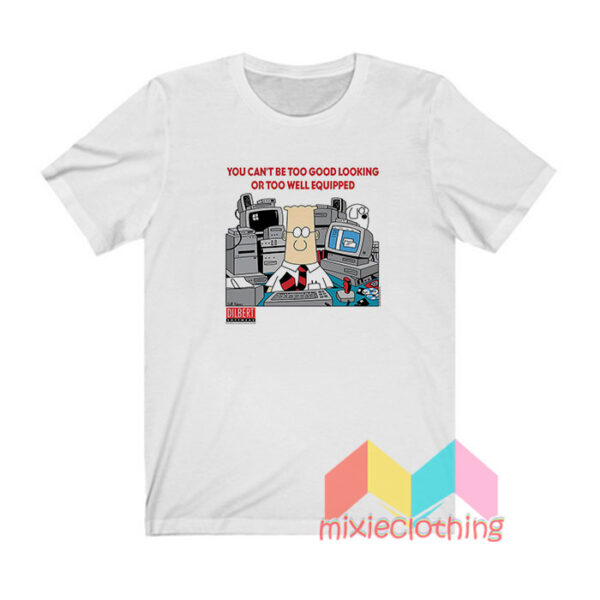 DILBERT Office Comic Strip T shirt