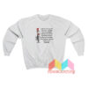 Dr Seuss I Will Not Wear It On My Face Sweatshirt