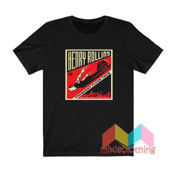 Frequent Flyer Henry Rollins Band T shirt