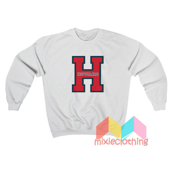 Howard University H Letter Sweatshirt