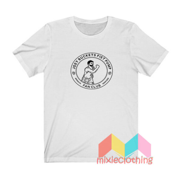 Joey Buckets Fist Pump Brooklyn Fan Club T shirt