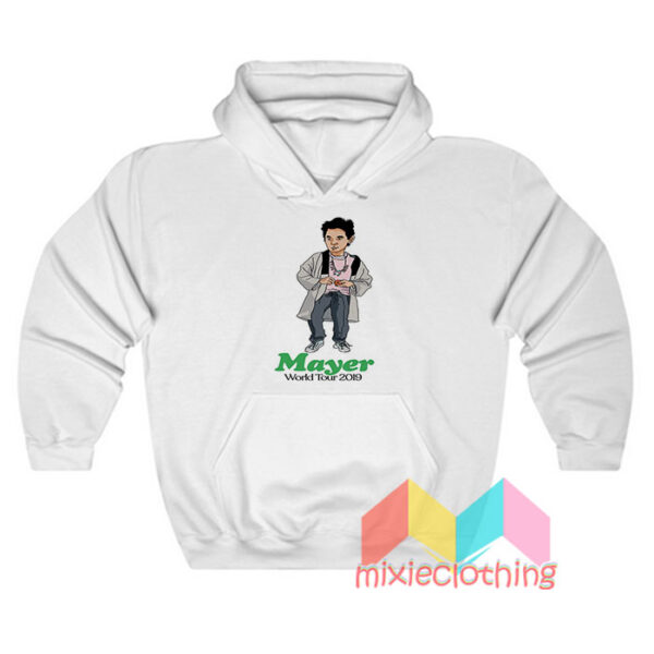 John Mayer Caricature Photo World Tour Hoodie