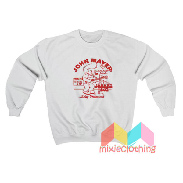 John Mayer Johnny Boy 2019 Tour Sweatshirt