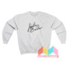 Justin Bieber Signature Sweatshirt