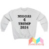 Niggas For Trump 2024 Sweatshirt