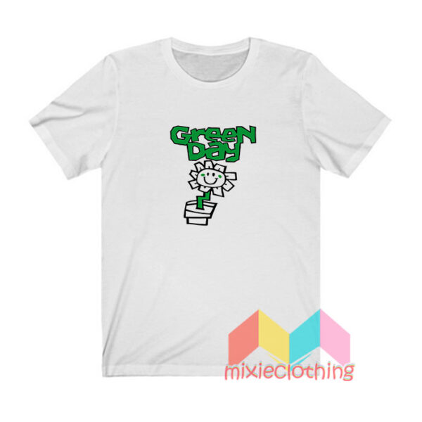 Greenday Kerplunk Flower Pot T shirt