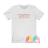 Leonard Cohen Our Bodies Are Falling Apart T shirt