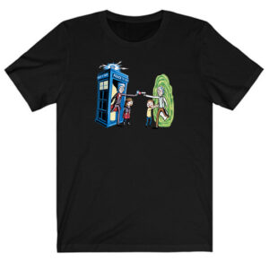 Rick And Morty Doctor Who T-shirt