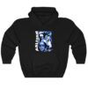 Aaliyah Vintage Rap University Blue Jordan Hoodie