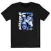 Aaliyah Vintage Rap University Blue Jordan T-shirt