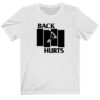 Black Flag Back Hurts T-shirt